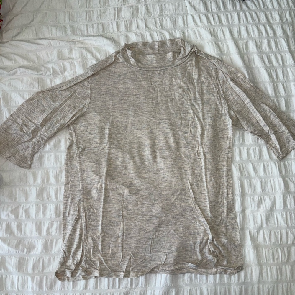 Earthbound tan shirt, size large.